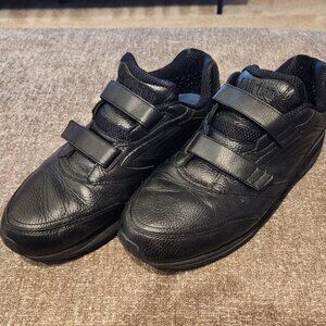 Brooks Addiction Walker V-Strap Men’s 15 2E Wide Walking Shoes + Powerstep Insol